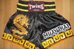 Шорты Для Тайского Бокса Twins golden ― НатурКлаб