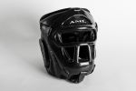 Шлем тренировочный с маской AML, кожа, черный 