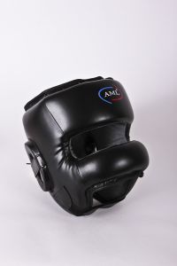 Шлем тренировочный AML с защитой носа, ПУ ― НатурКлаб