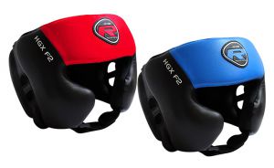 Шлем тренировочный RDX HGX F2, кожа ― НатурКлаб