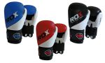 Перчатки  боксерские RDX BGX T3, ПУ, черные